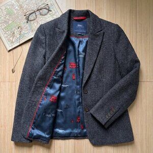 Bath British Tweed Blazer Size 2R